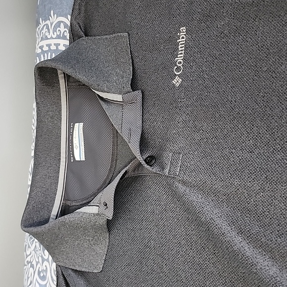Columbia Charcoal Omni Wick Polo Shirt XL - Picture 3 of 3